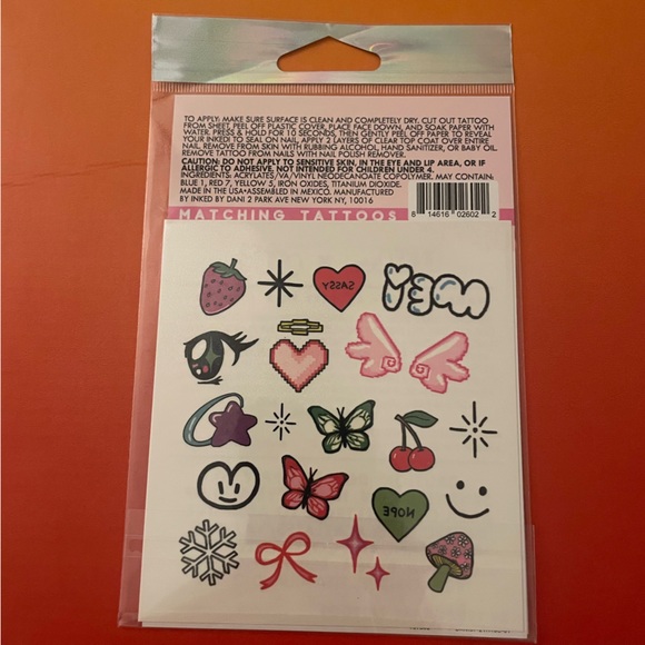 5 for $25! Inked by Dani x Nails by Mei Nail Art Tattoos - Picture 2 of 4